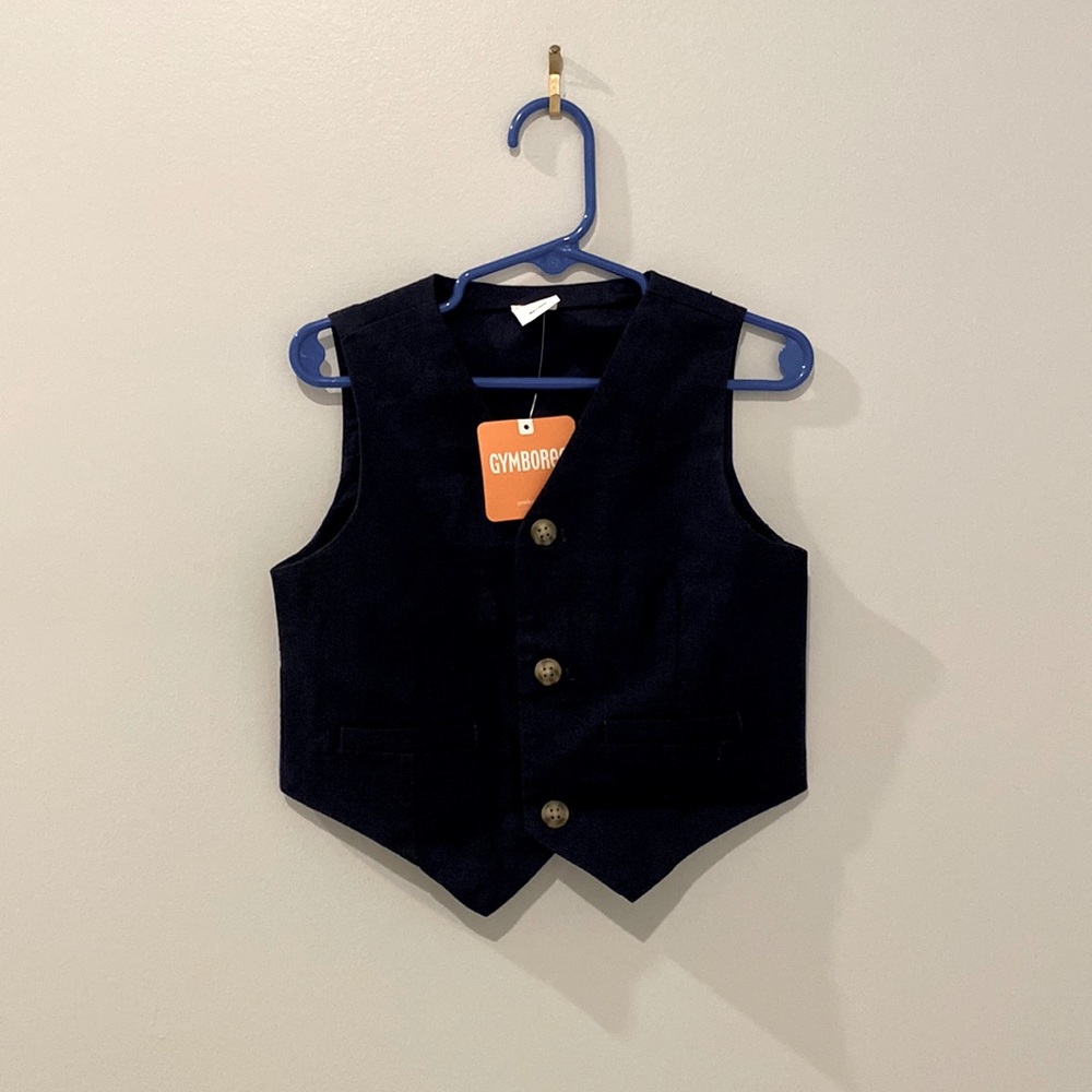 Original Gymboree 2T Navy Toddler Vest